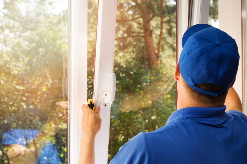 Shower Window Installation detail